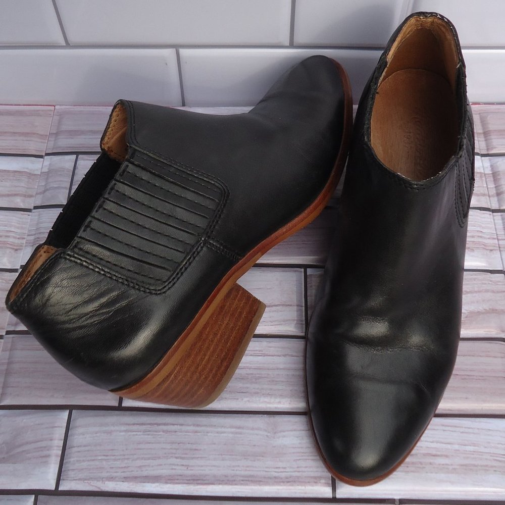 SIZE 7. Madewell The Spencer Chelsea leather Ankle